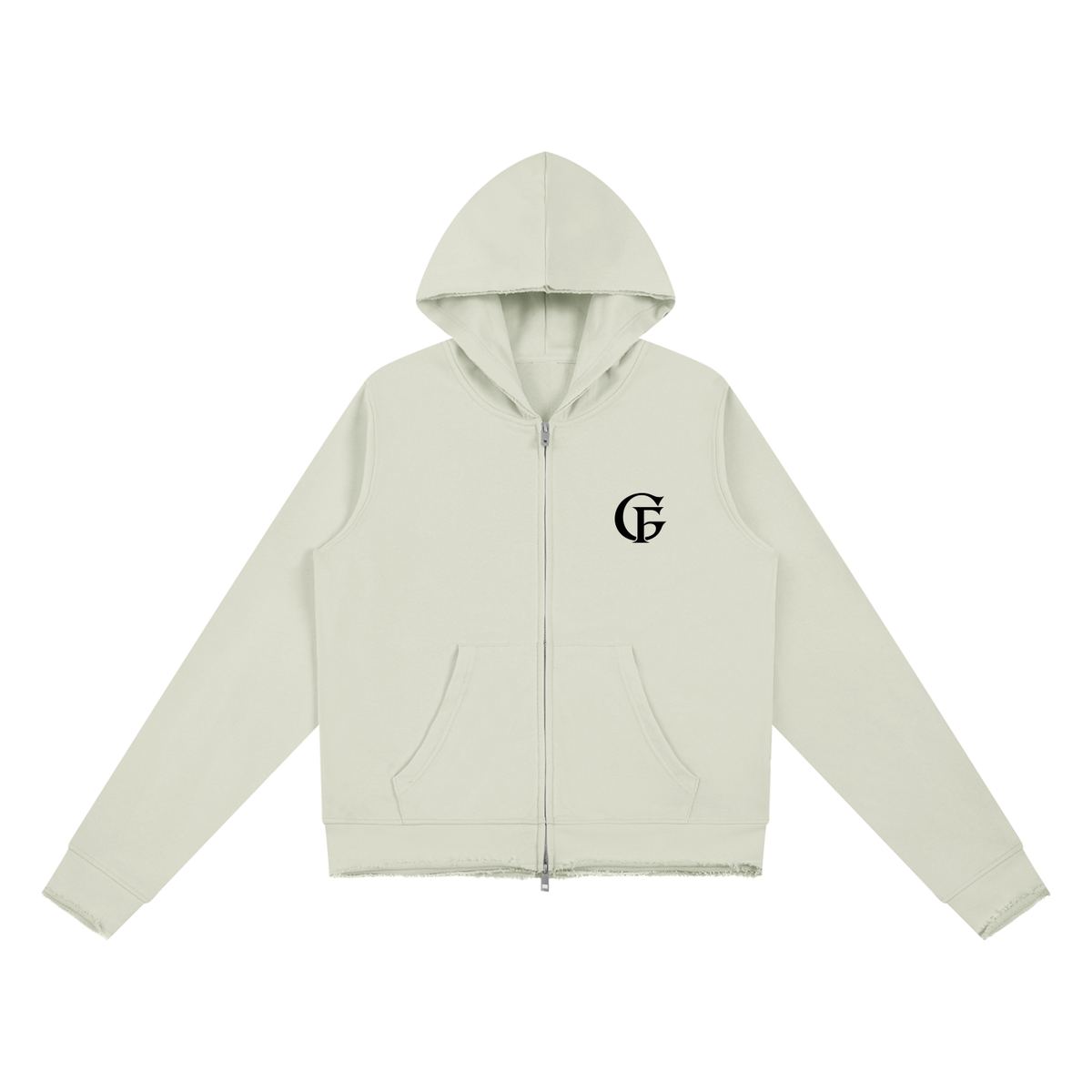 Godfident Raw Edge Full Zip