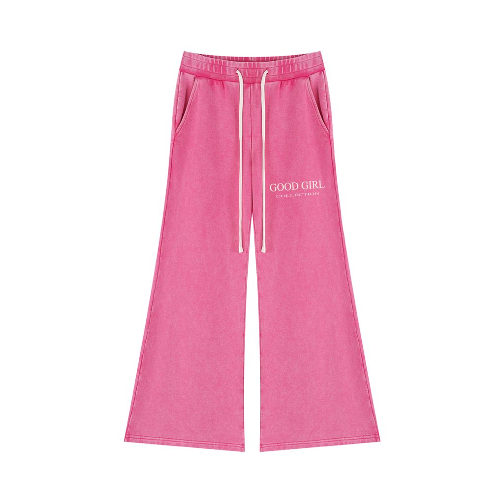 Good Girl Mineral Wash Flared Sweatpants