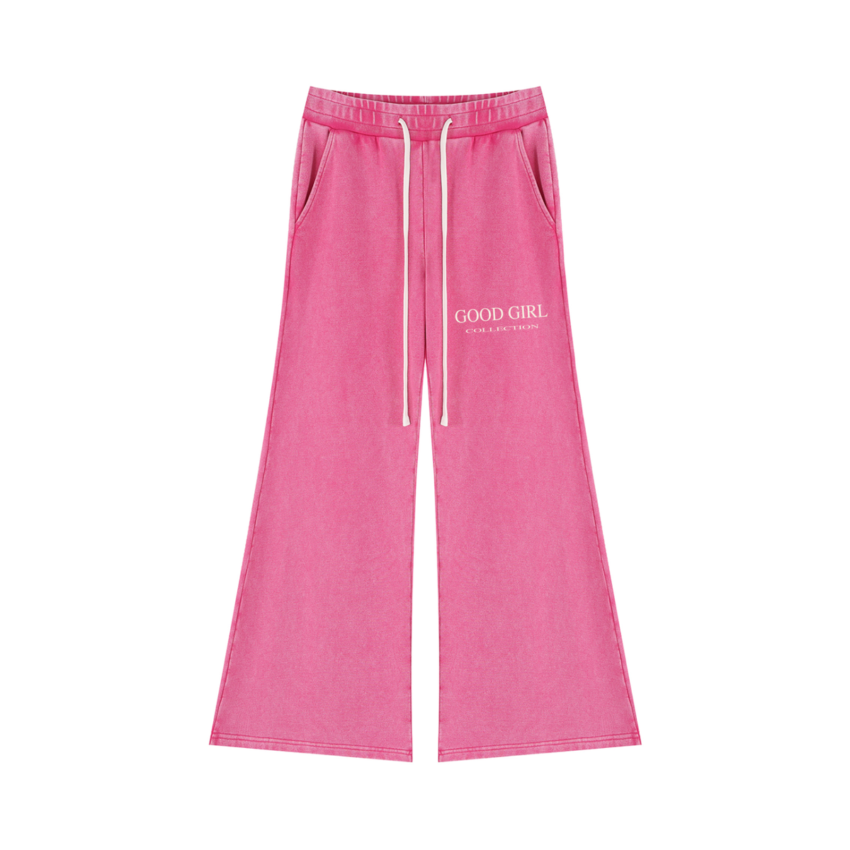Good Girl Mineral Wash Flared Sweatpants