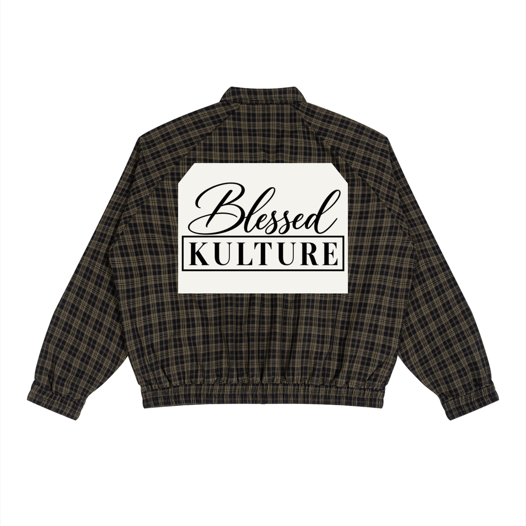 Blessed Kulture Plaid Jacket