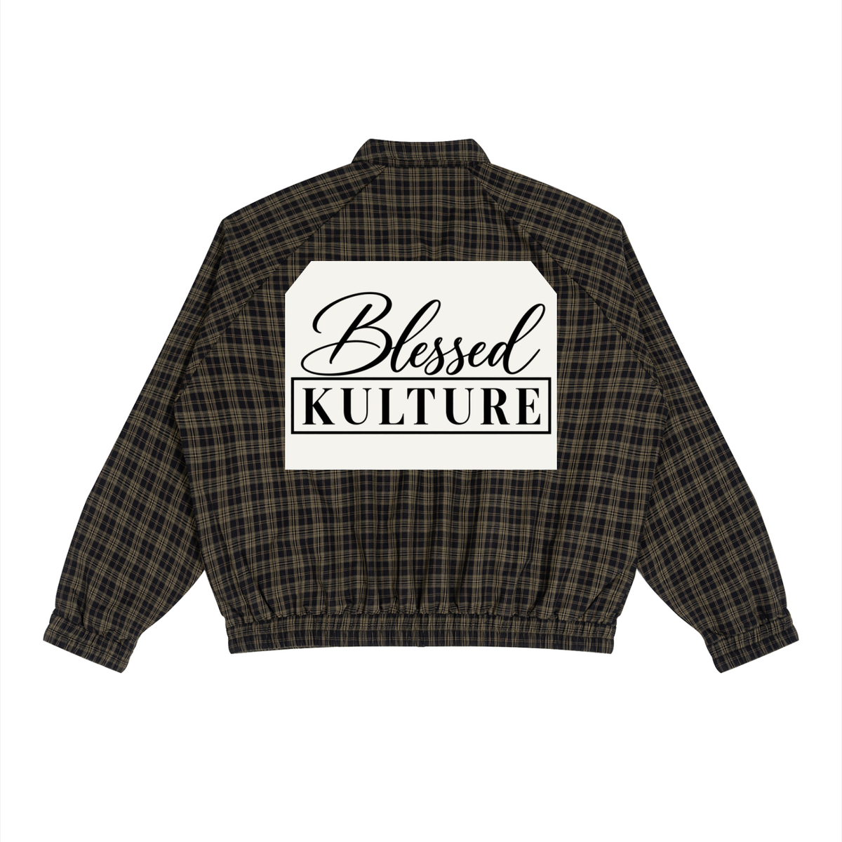 Blessed Kulture Plaid Jacket
