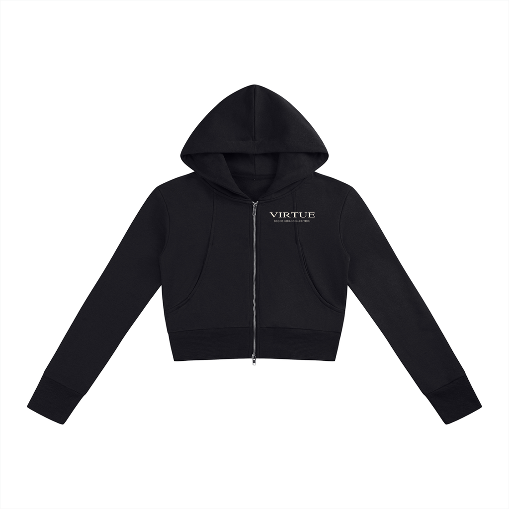 Blessed Kulture Virtue Cropped Hoodie