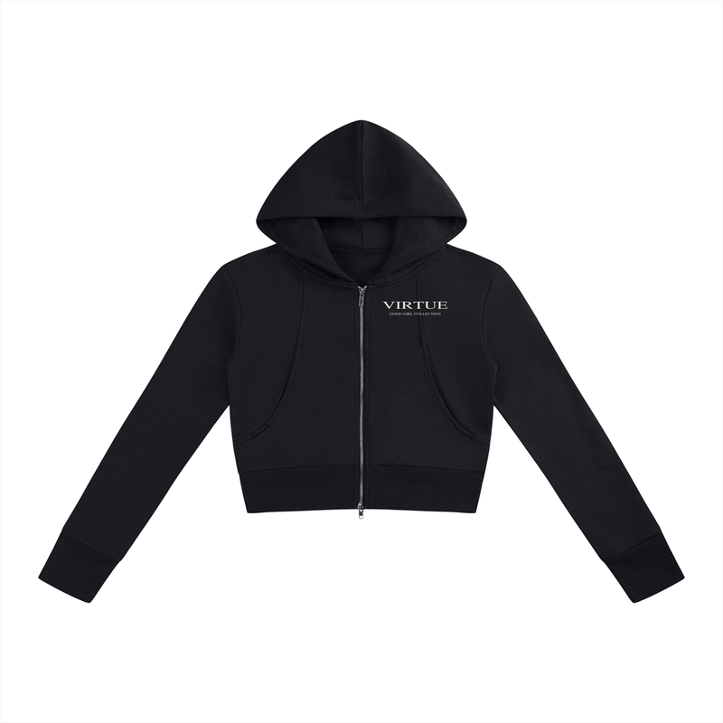 Blessed Kulture Virtue Cropped Hoodie