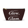 Blessed Kulture Accessory Pouch — "Last Night's Glow, This Morning's Glam" Accessory Bag