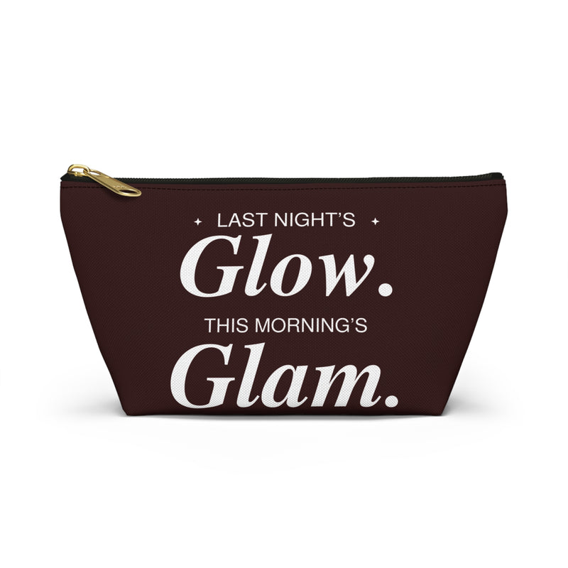 Blessed Kulture Accessory Pouch — "Last Night's Glow, This Morning's Glam" Accessory Bag