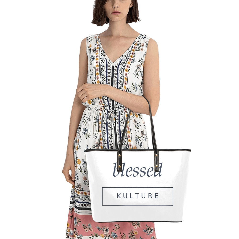 BK Signature Tote — White Logo