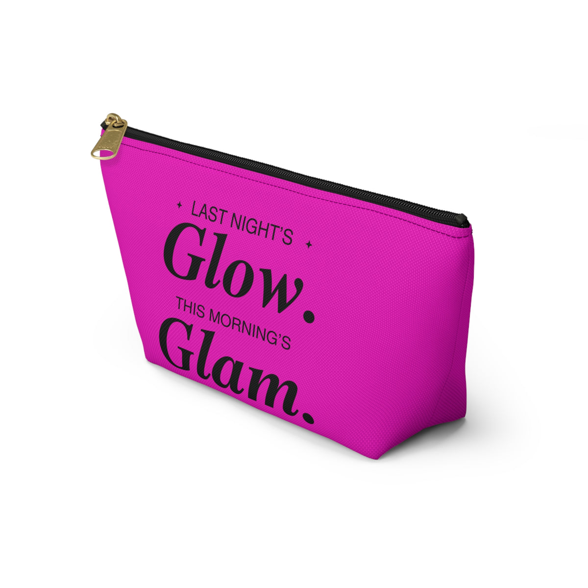BK-Pink 'Last Night's Glow, This Morning's Glam' Accessory Pouch