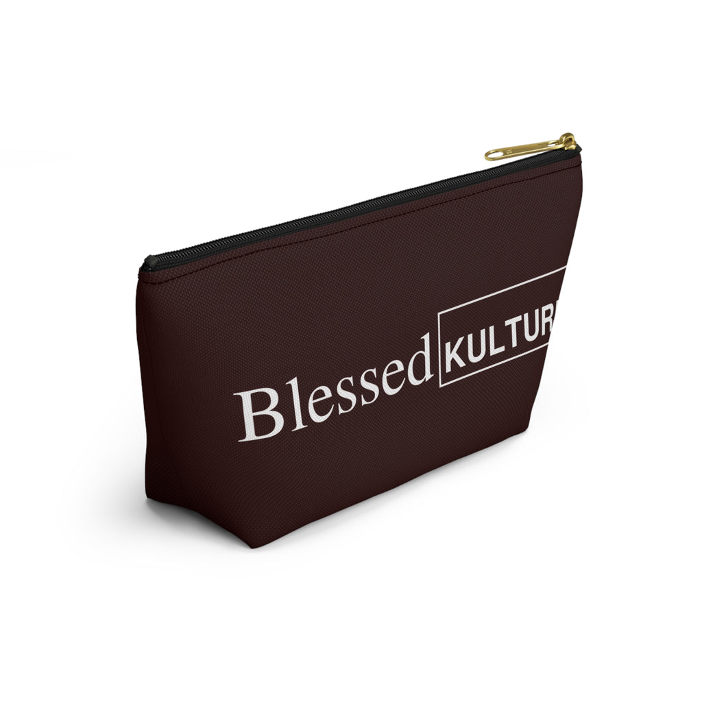 Blessed Kulture Accessory Pouch — "Last Night's Glow, This Morning's Glam" Accessory Bag