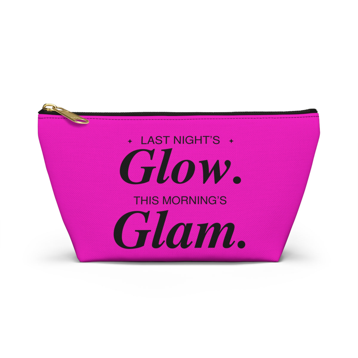 BK-Pink 'Last Night's Glow, This Morning's Glam' Accessory Pouch