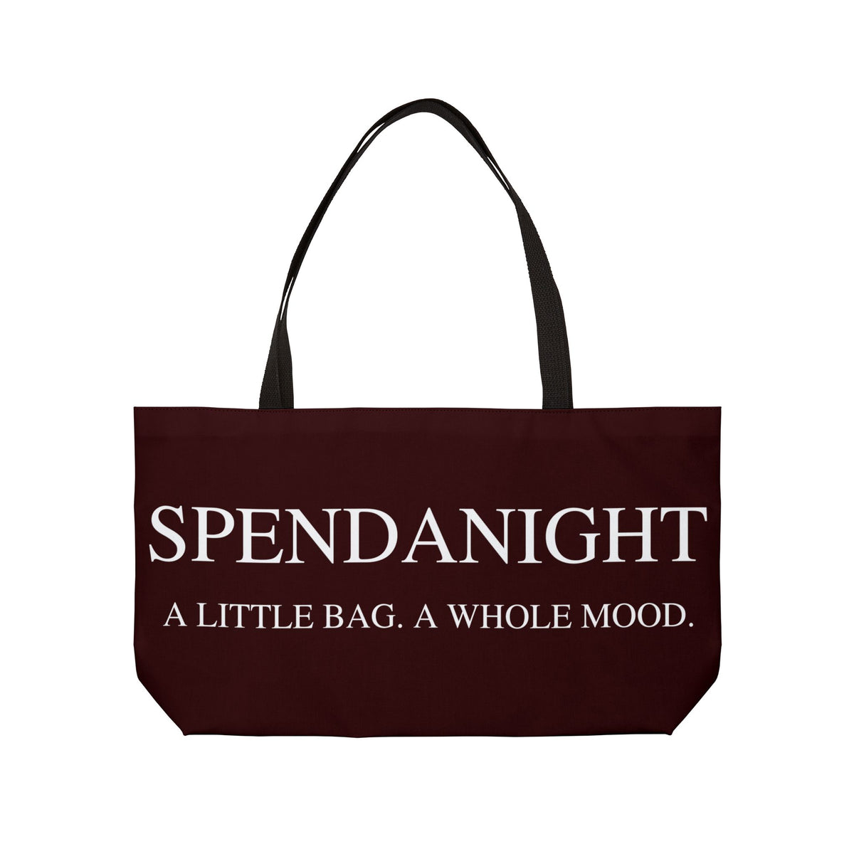 Overnight Plans Weekender Tote Bag