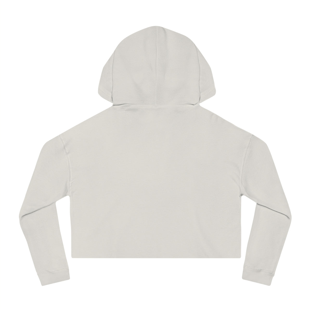 Cropped Hoodie — "Church Girl" Feminine Faith Graphic
