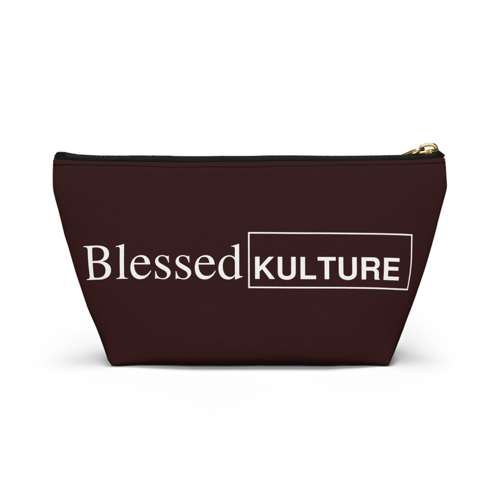 Blessed Kulture Accessory Pouch — "Last Night's Glow, This Morning's Glam" Accessory Bag