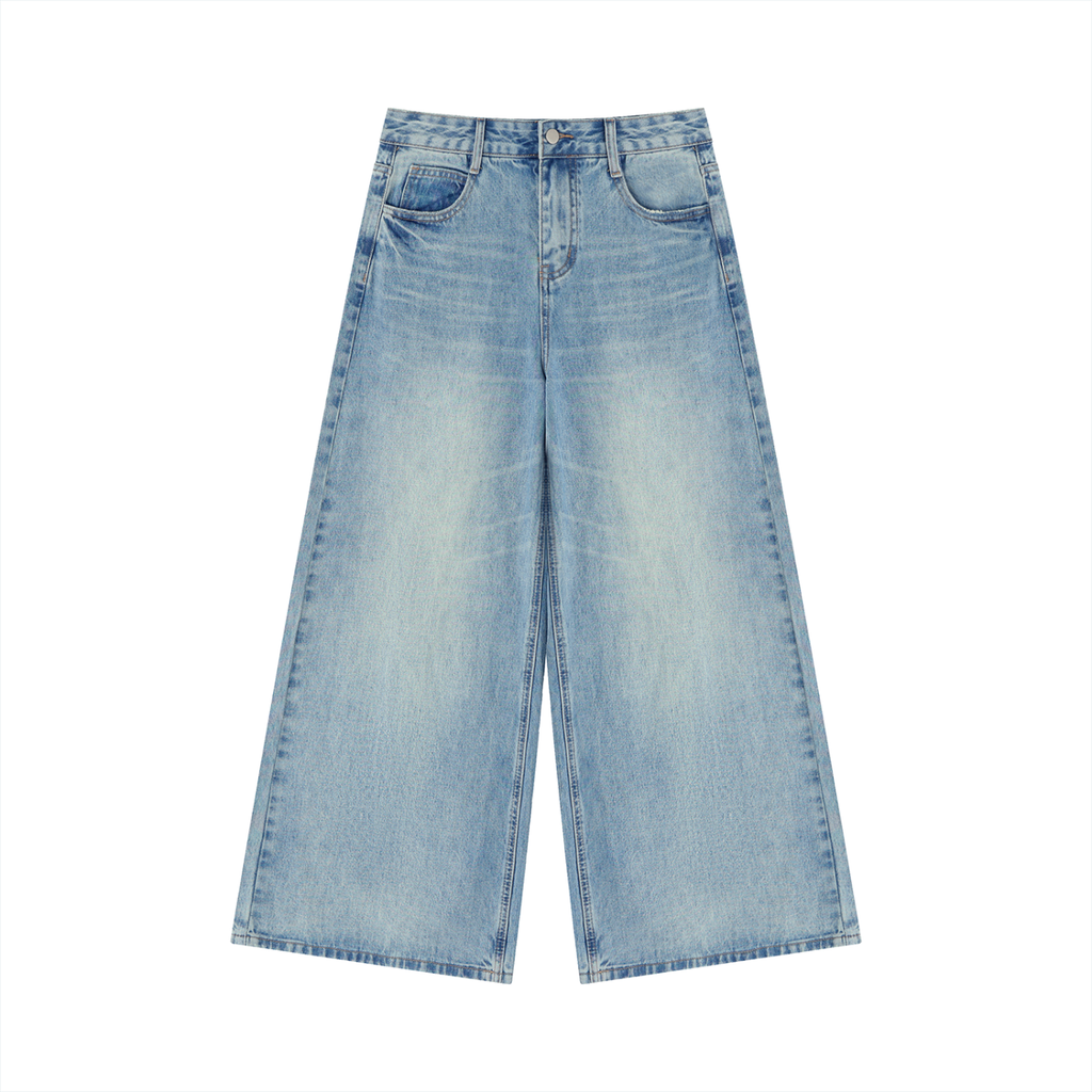 Blessed Kulture Vintage Wash Wide Leg Jeans