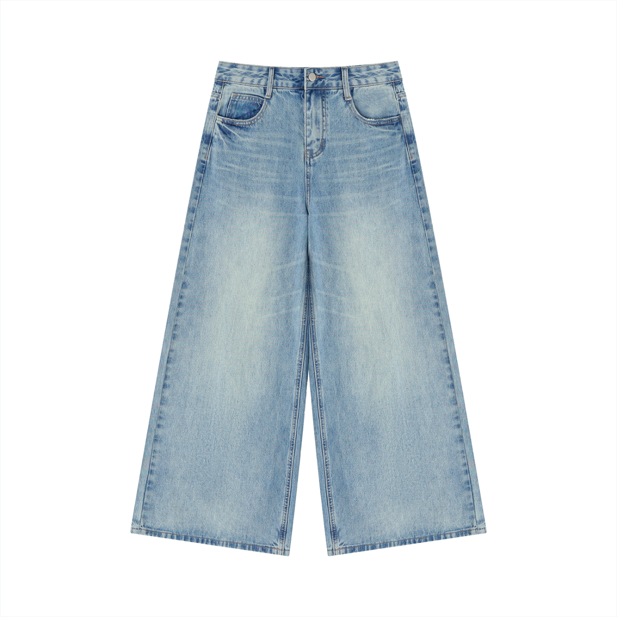 Blessed Kulture Vintage Wash Wide Leg Jeans