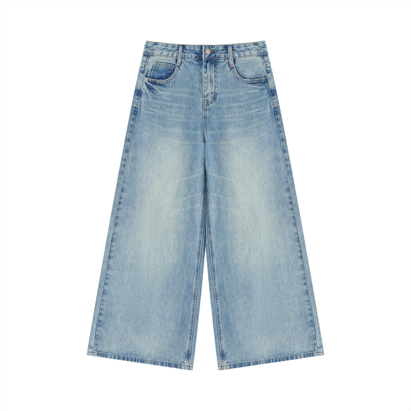 Blessed Kulture Vintage Wash Wide Leg Jeans