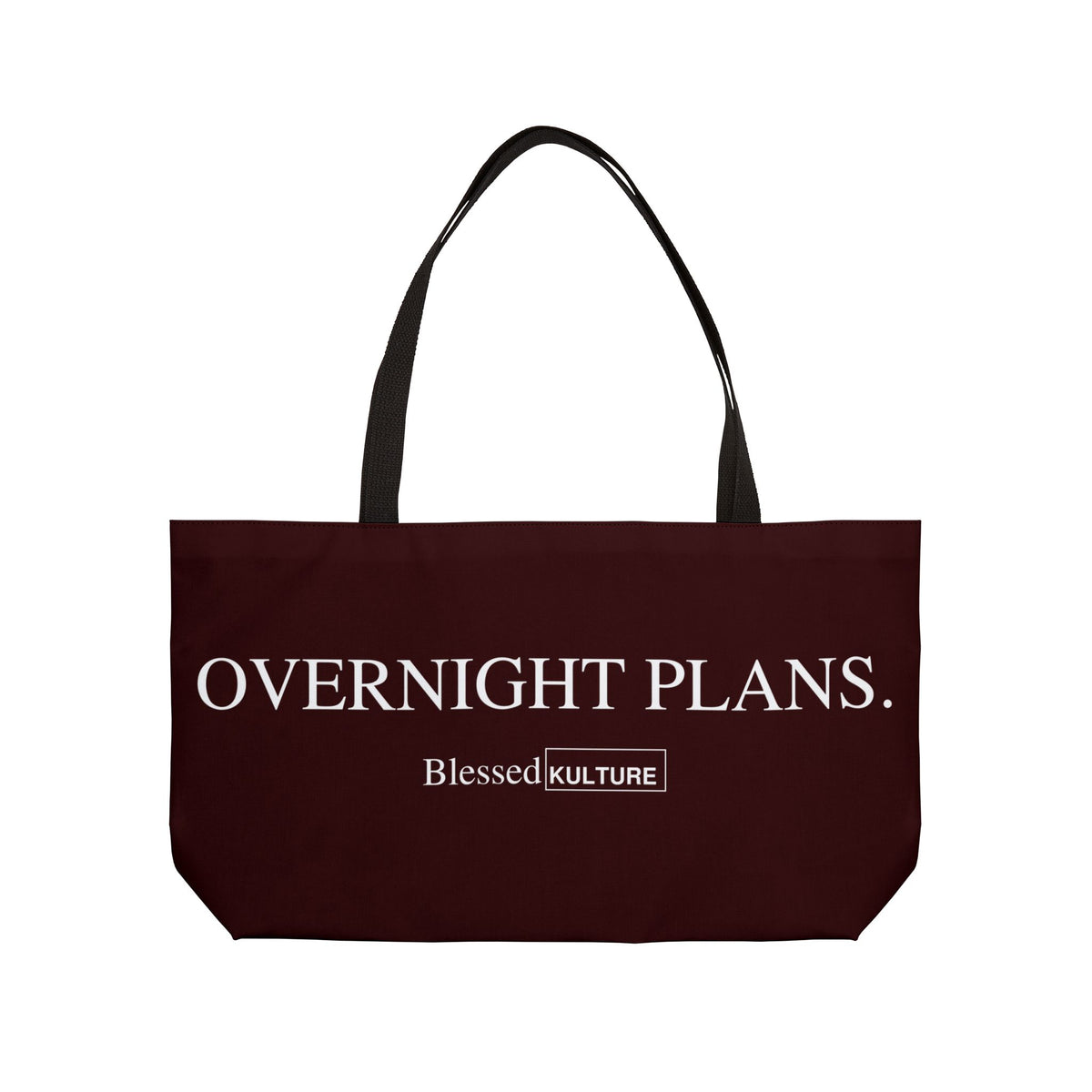 Overnight Plans Weekender Tote Bag