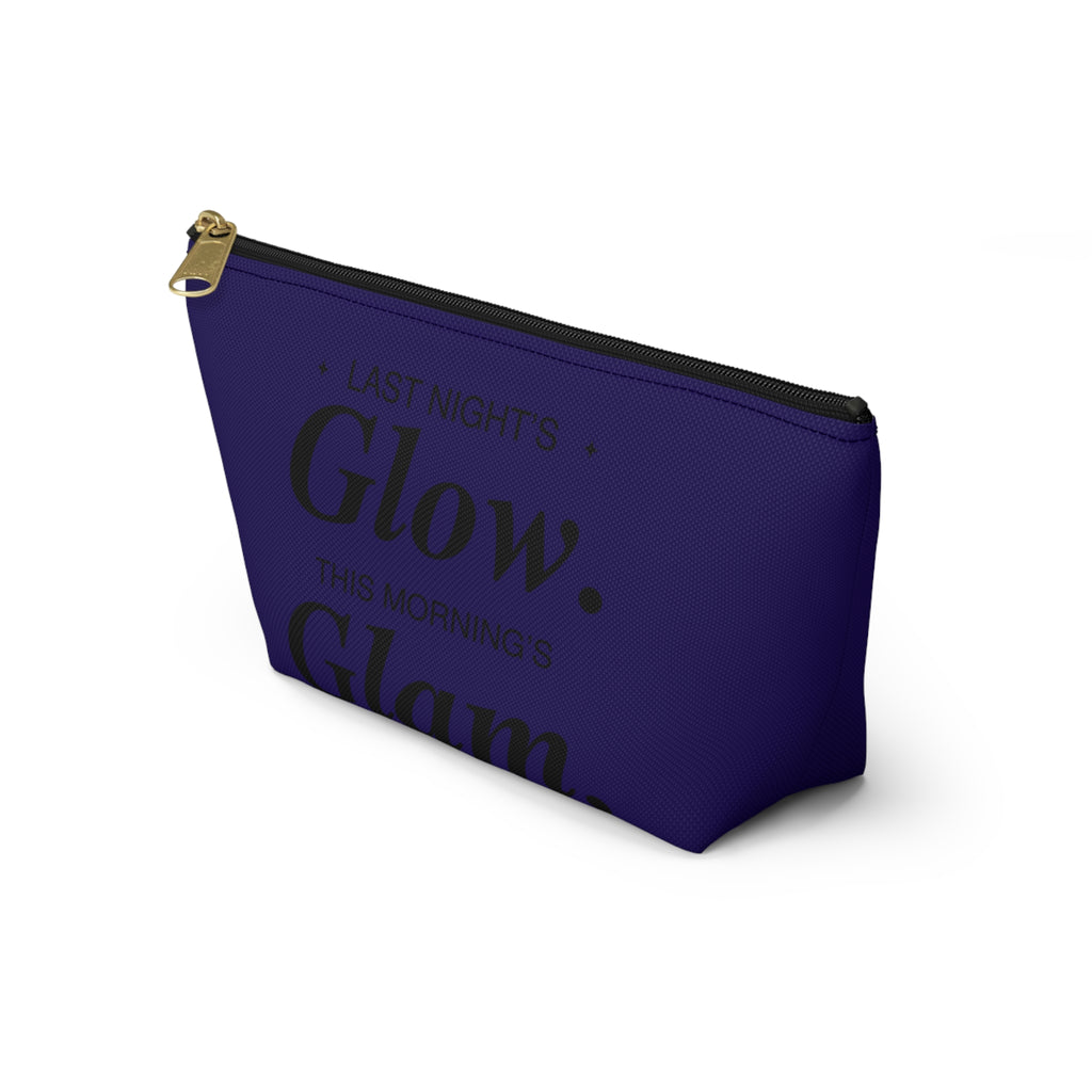 BK-Accessory Pouch — “Last Night’s Glow, This Morning’s Glam” Cosmetic Bag
