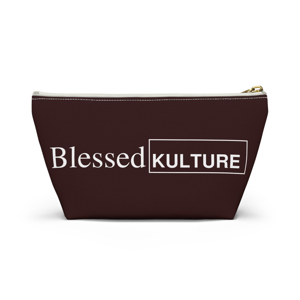 Blessed Kulture Accessory Pouch — "Last Night's Glow, This Morning's Glam" Accessory Bag