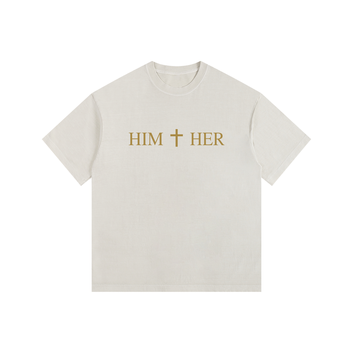 Him + Her Couples Tee