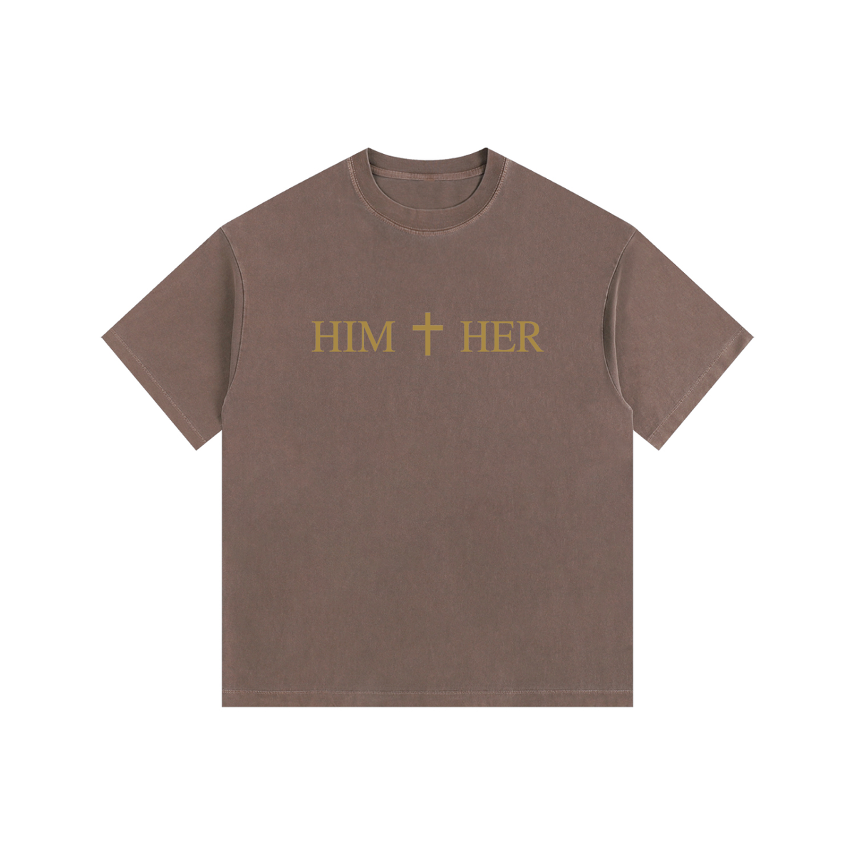 Him + Her Couples Tee