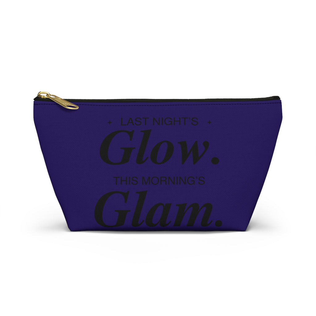 BK-Accessory Pouch — “Last Night’s Glow, This Morning’s Glam” Cosmetic Bag