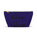 BK-Accessory Pouch — “Last Night’s Glow, This Morning’s Glam” Cosmetic Bag
