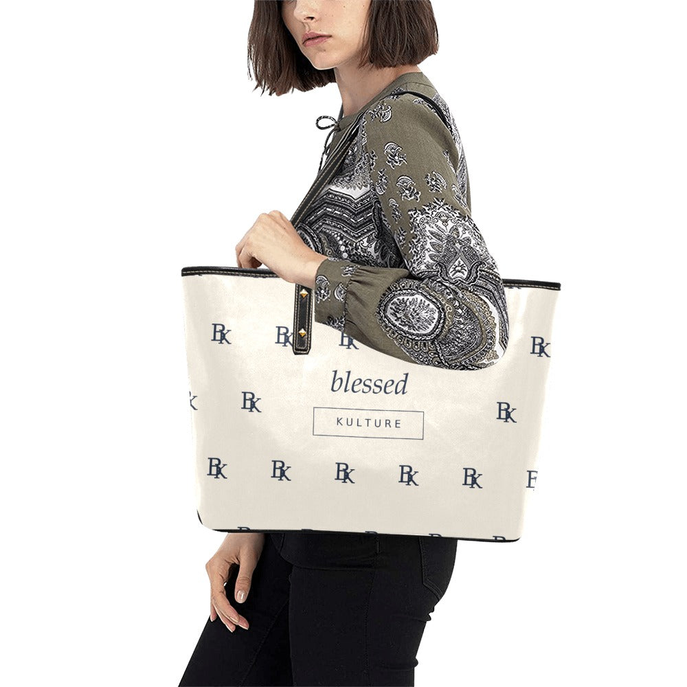 BK Signature Tote — Cream Monogram