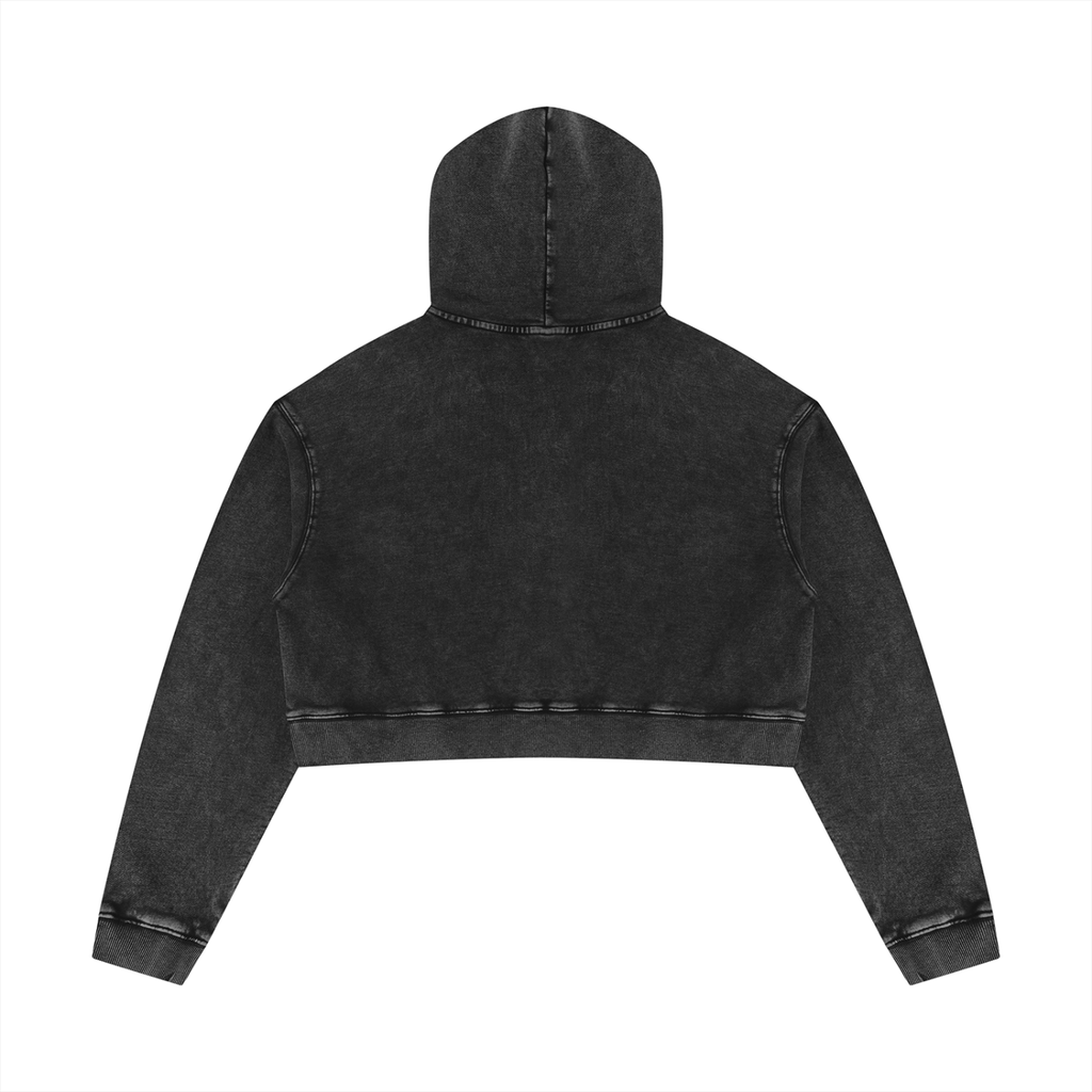 Good Girl Cropped Tracksuit Hoodie