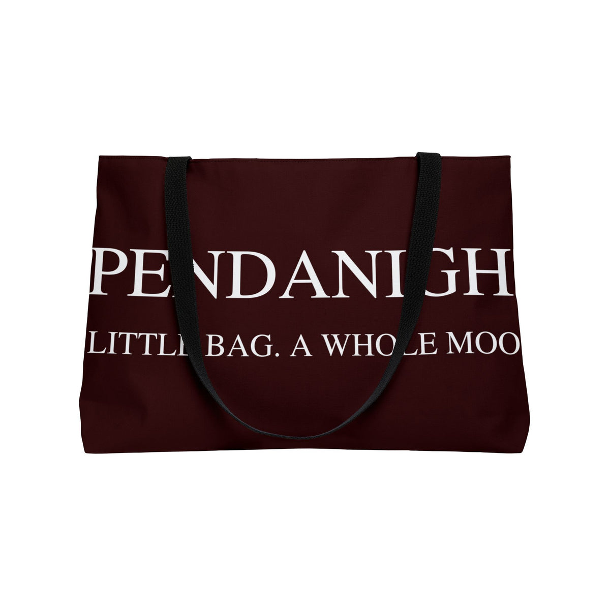 Overnight Plans Weekender Tote Bag