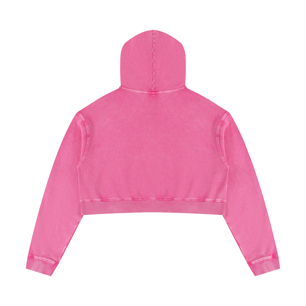 Good Girl Cropped Tracksuit Hoodie