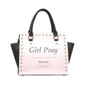 Girl Pray Rivet Shoulder Bag