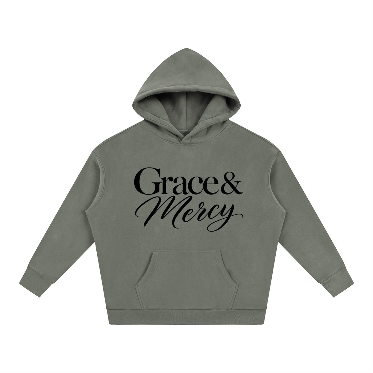 Grace and Mercy Oversized Fleeced Hoodie