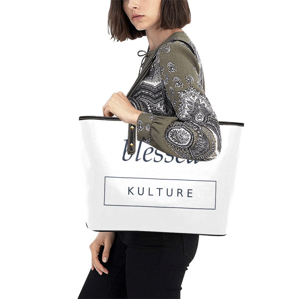 BK Signature Tote — White Logo