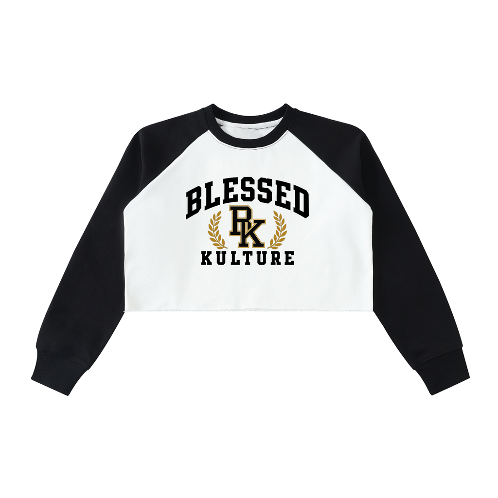 Blessed Kulture Raglan Crop Top