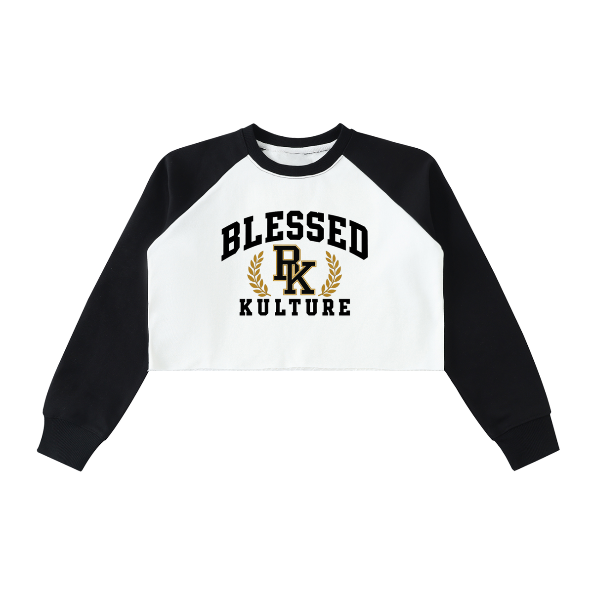 Blessed Kulture Raglan Crop Top