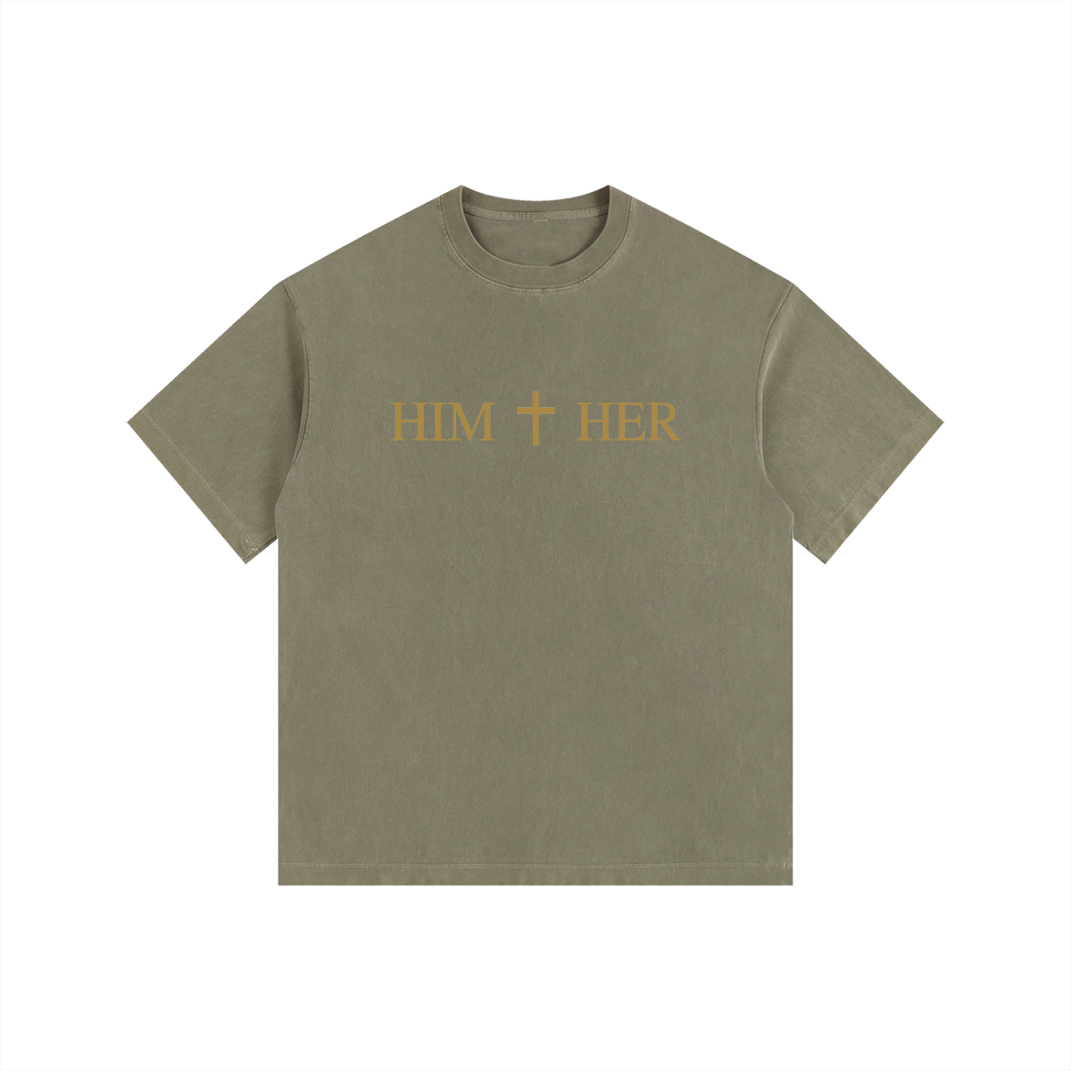 Him + Her Couples Tee
