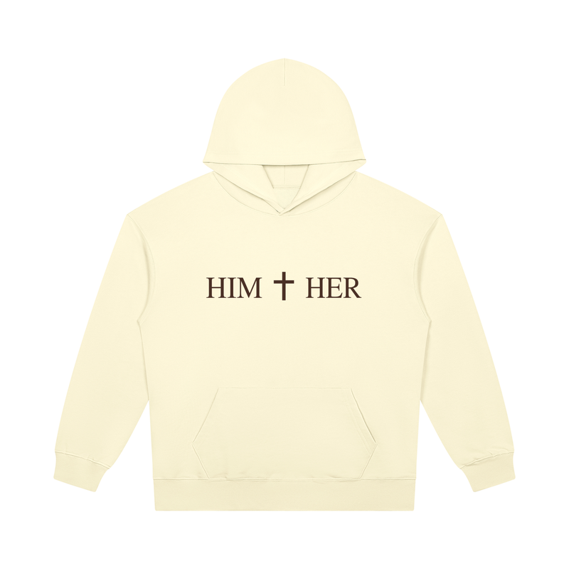 Him + Her Couples Tracksuit Hoodie