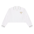 HER Cropped Collared Sweatshirt