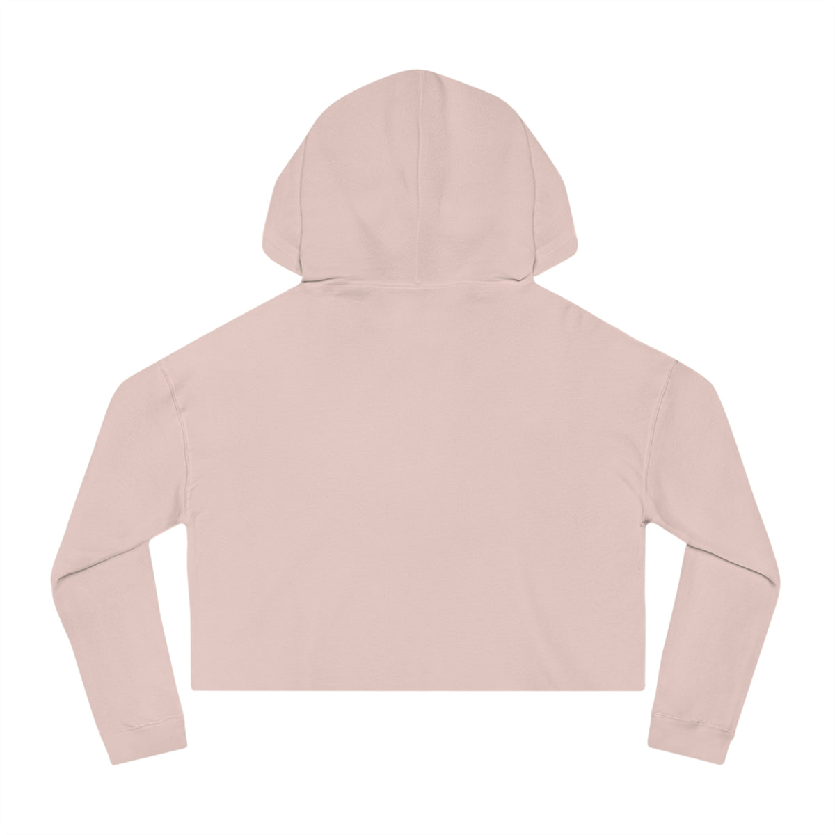 Cropped Hoodie — "Church Girl" Feminine Faith Graphic