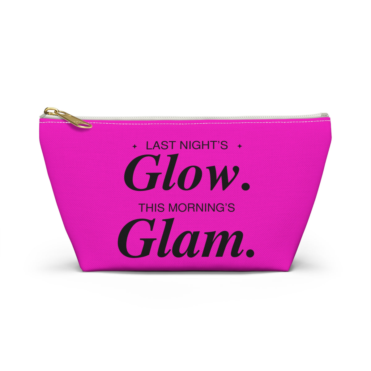 BK-Pink 'Last Night's Glow, This Morning's Glam' Accessory Pouch
