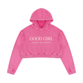 Good Girl Cropped Tracksuit Hoodie