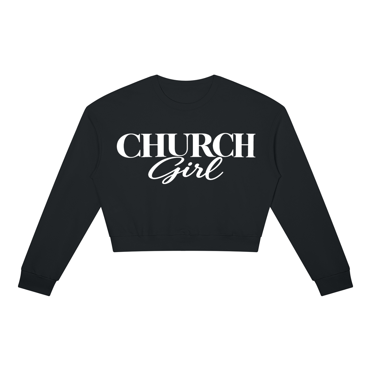 Church Girl Cropped Sweatshirt