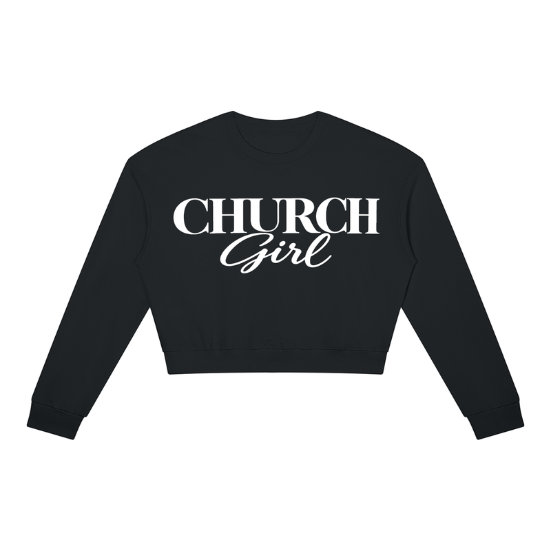 Church Girl Cropped Sweatshirt