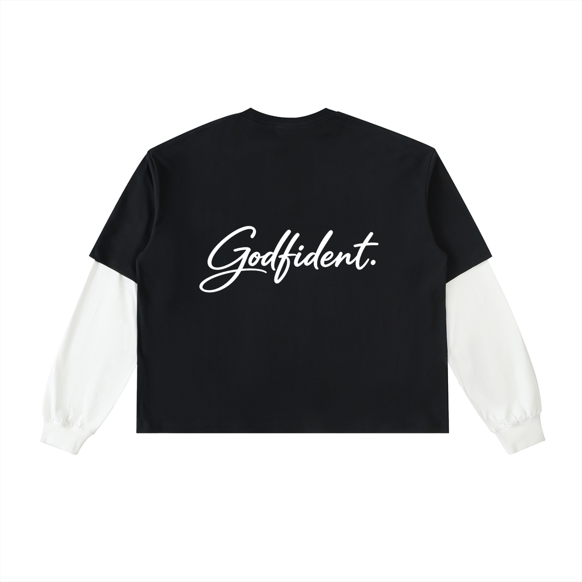 Godfident Layered Contrast Tee