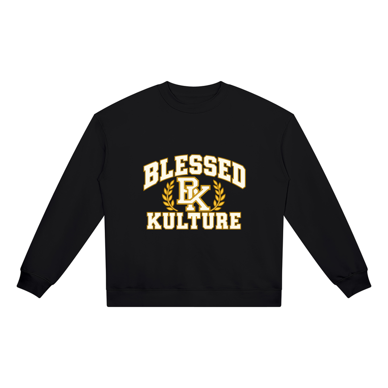 Blessed Kulture Long Sleeve Collegiate Tee