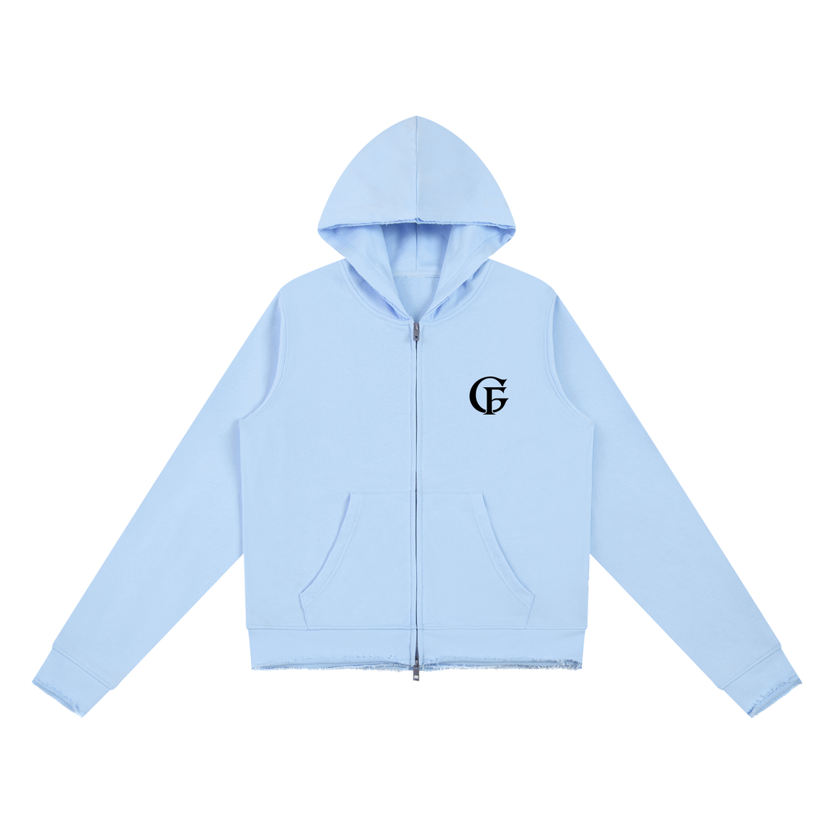 Godfident Raw Edge Full Zip