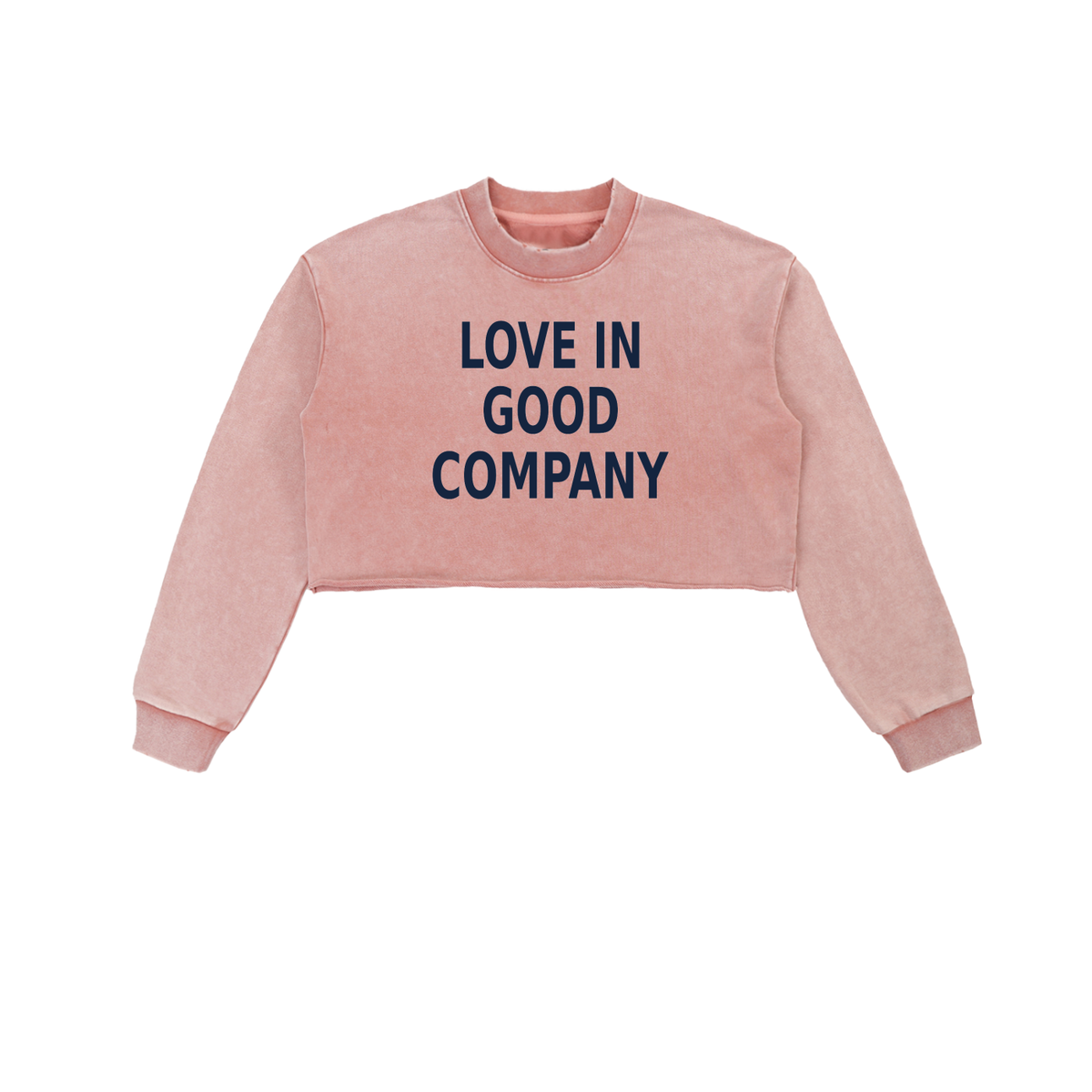 Love Good Company Cropped Tee