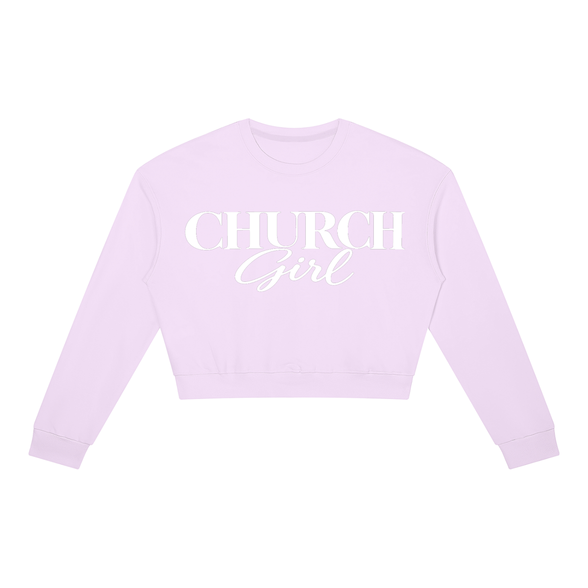 Church Girl Cropped Sweatshirt