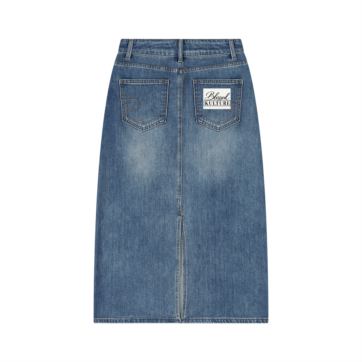Blessed Kulture Vintage Denim Skirt